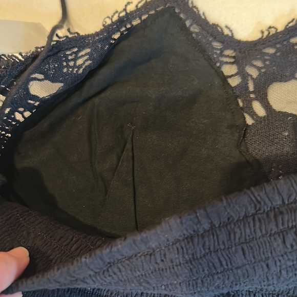 FREE PEOPLE Athena Bralette in Black Size Large - Picture 10 of 13